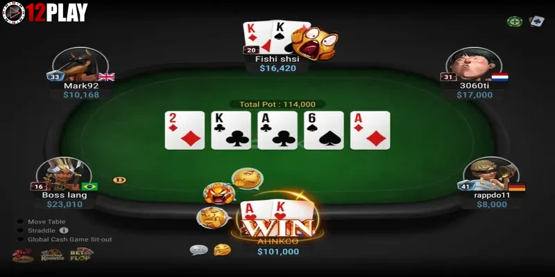 Khám phá nền tảng mậu binh tại 12PLAY